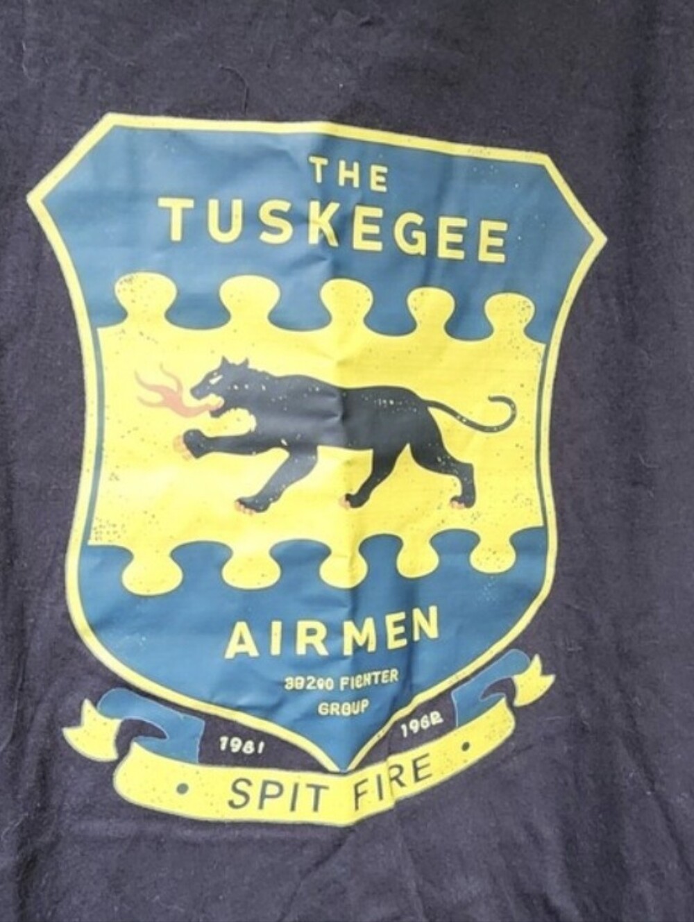 NWOT Unisex 3XL Black Graphic Tshirt -  Tuskegee Airmen Black History1